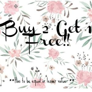 ***BUY 2 GET 1 FREE!! ***